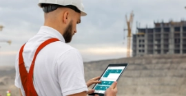 homme sur un chantier