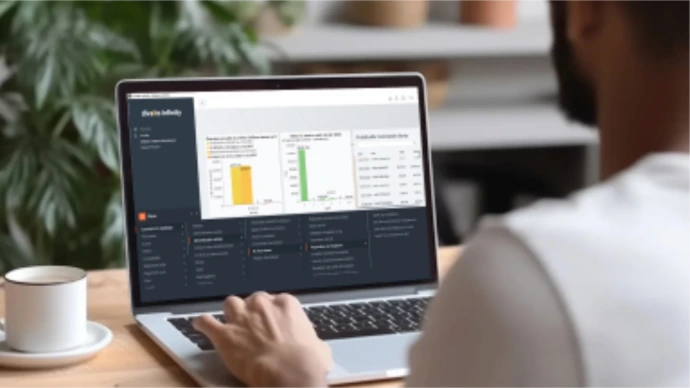 écran dashboard divalto