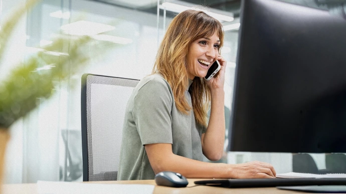 Femme gestion commerciale EBP