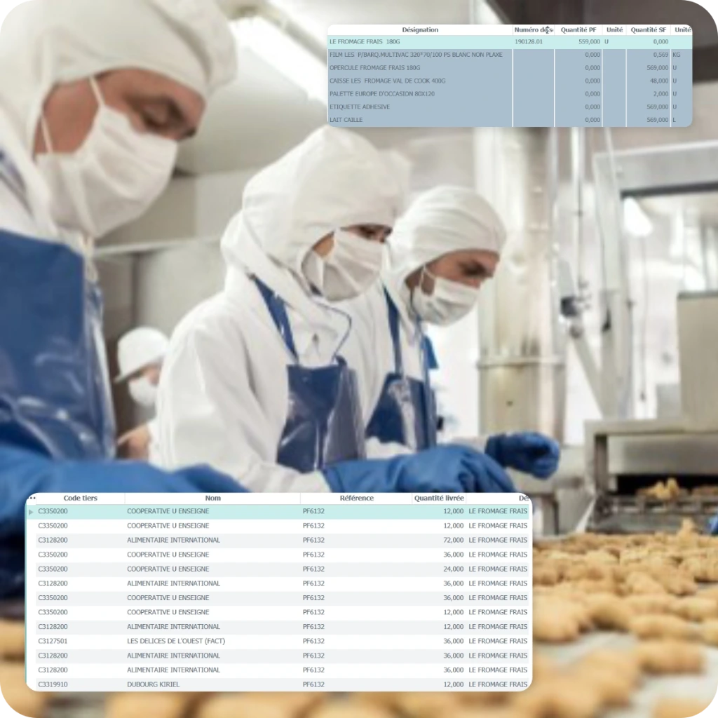 ERP traçabilité