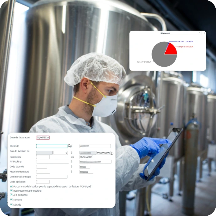ERP agroalimentaire  centraliser données