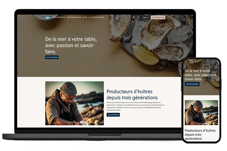 site internet responsive sur odoo
