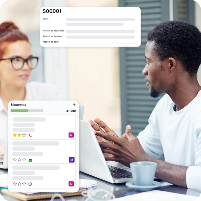 Commerciaux CRM ODoo