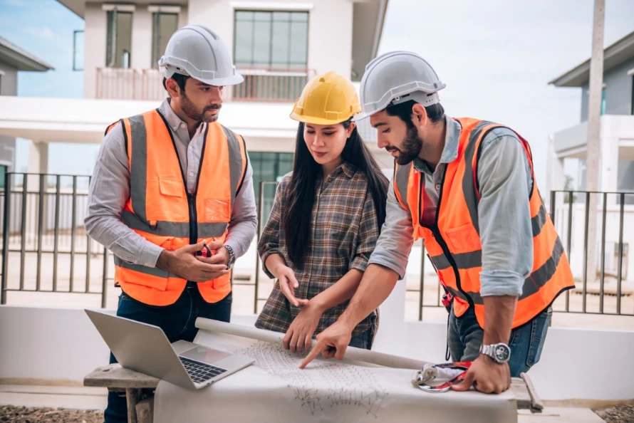homme sur un chantier