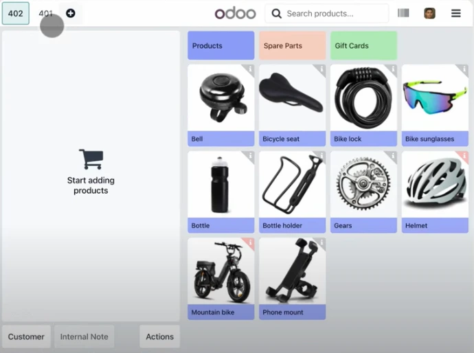 Odoo v18_POS